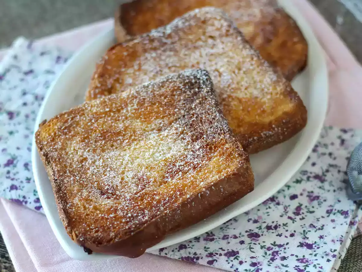 Torrijas i luftfryser med briochebrød, en tradition uden komplikationer - foto 7