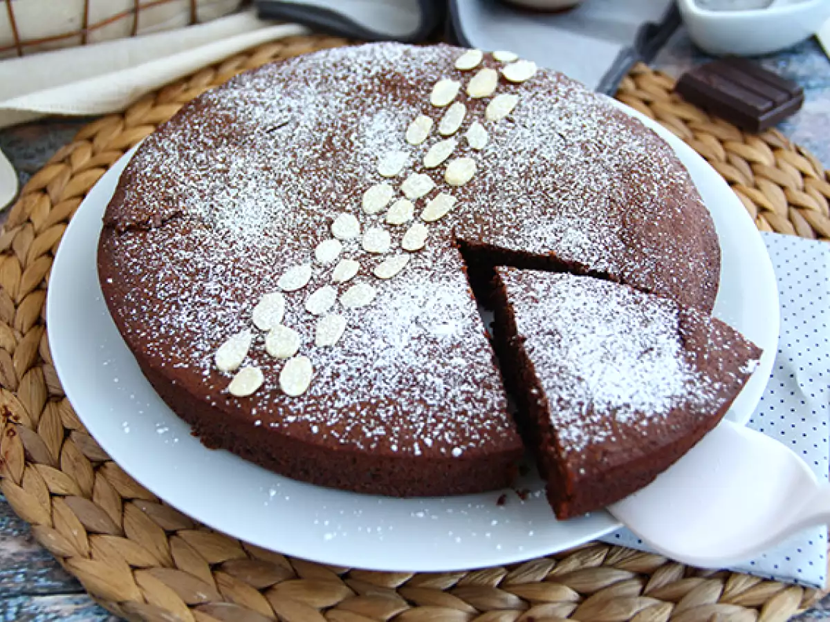 Torta caprese – saftig italiensk chokoladekage - foto 5