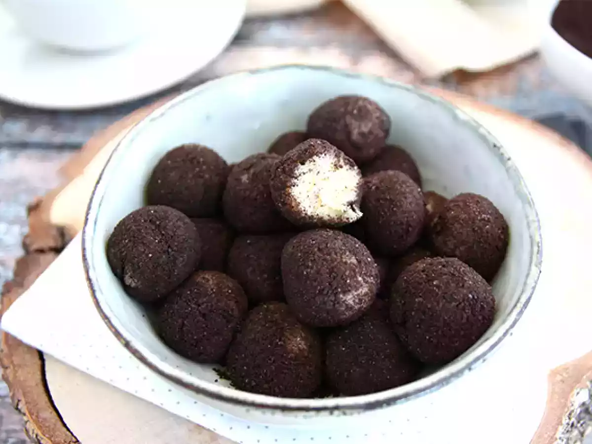 Trøfler med Oreo-kiks