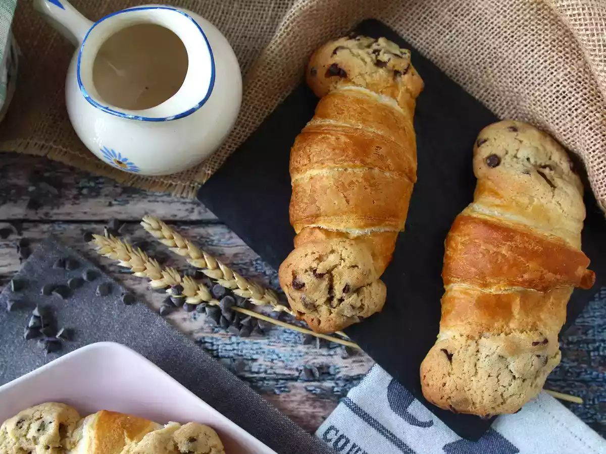 Ultra-gourmet, supernemme crookies. Den perfekte kombination af croissant og cookie! - foto 3