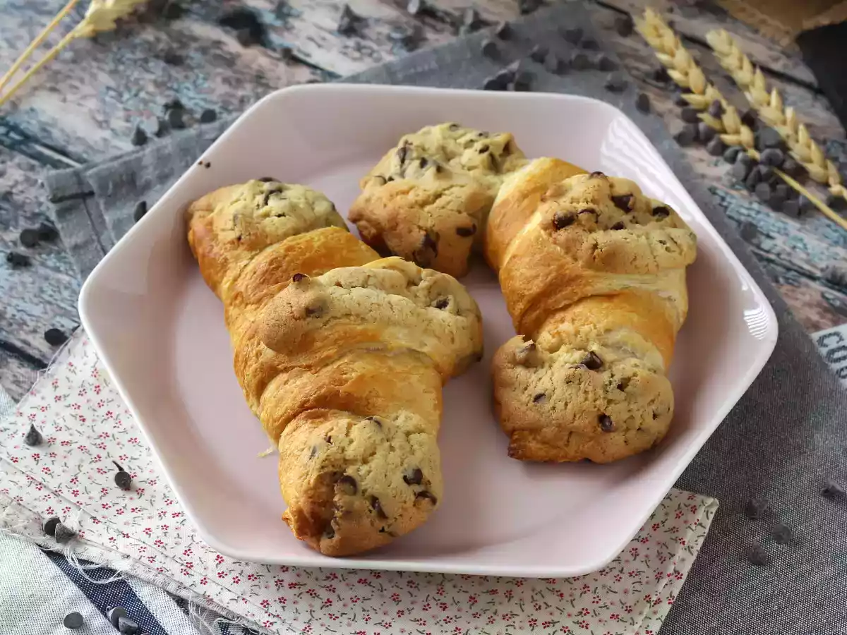 Ultra-gourmet, supernemme crookies. Den perfekte kombination af croissant og cookie! - foto 4