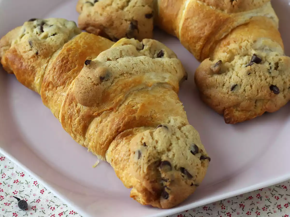 Ultra-gourmet, supernemme crookies. Den perfekte kombination af croissant og cookie! - foto 6