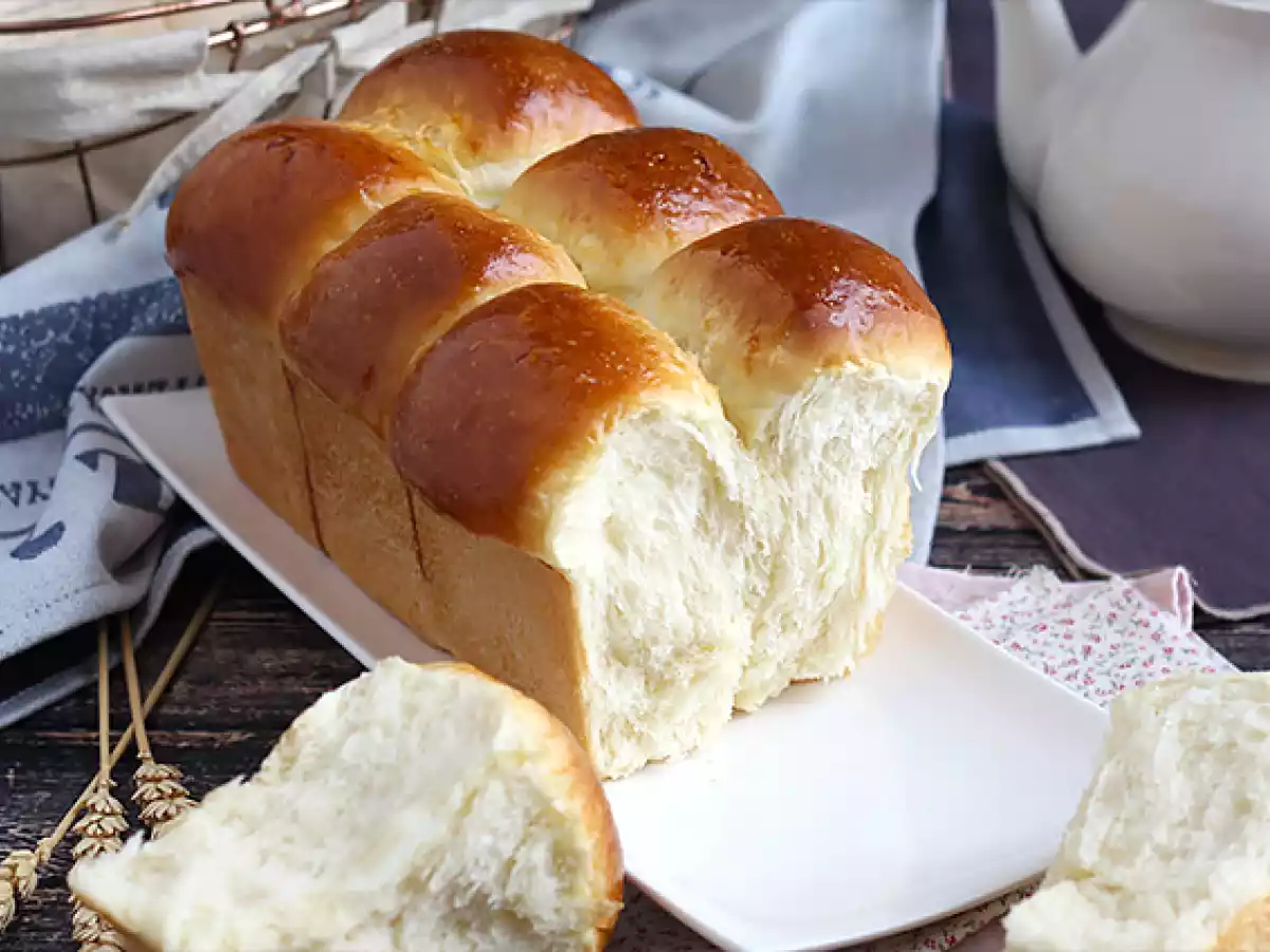 Ultrablød, skællet brioche
