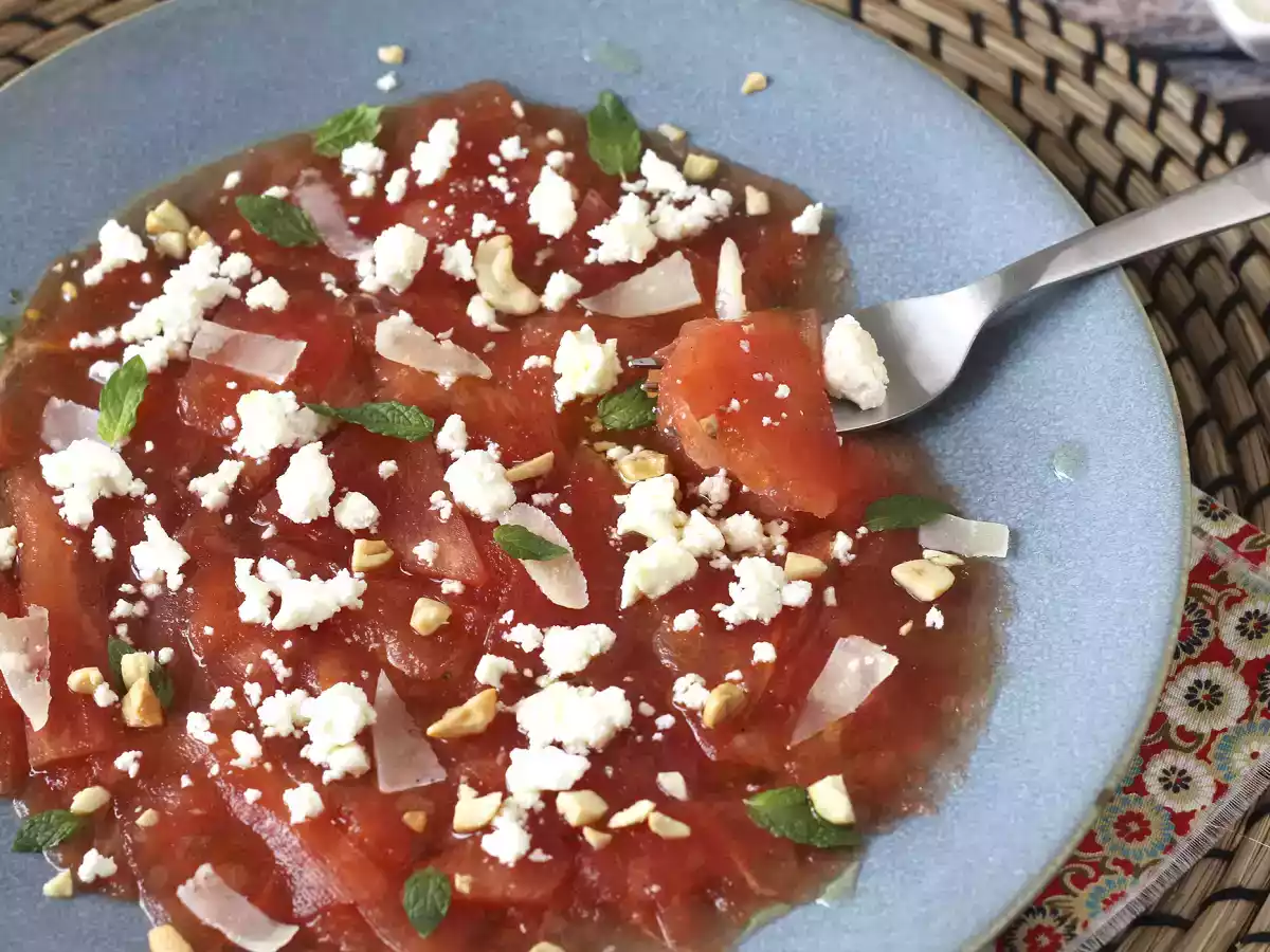 Vandmeloncarpaccio: den forfriskende sommerforret - foto 4