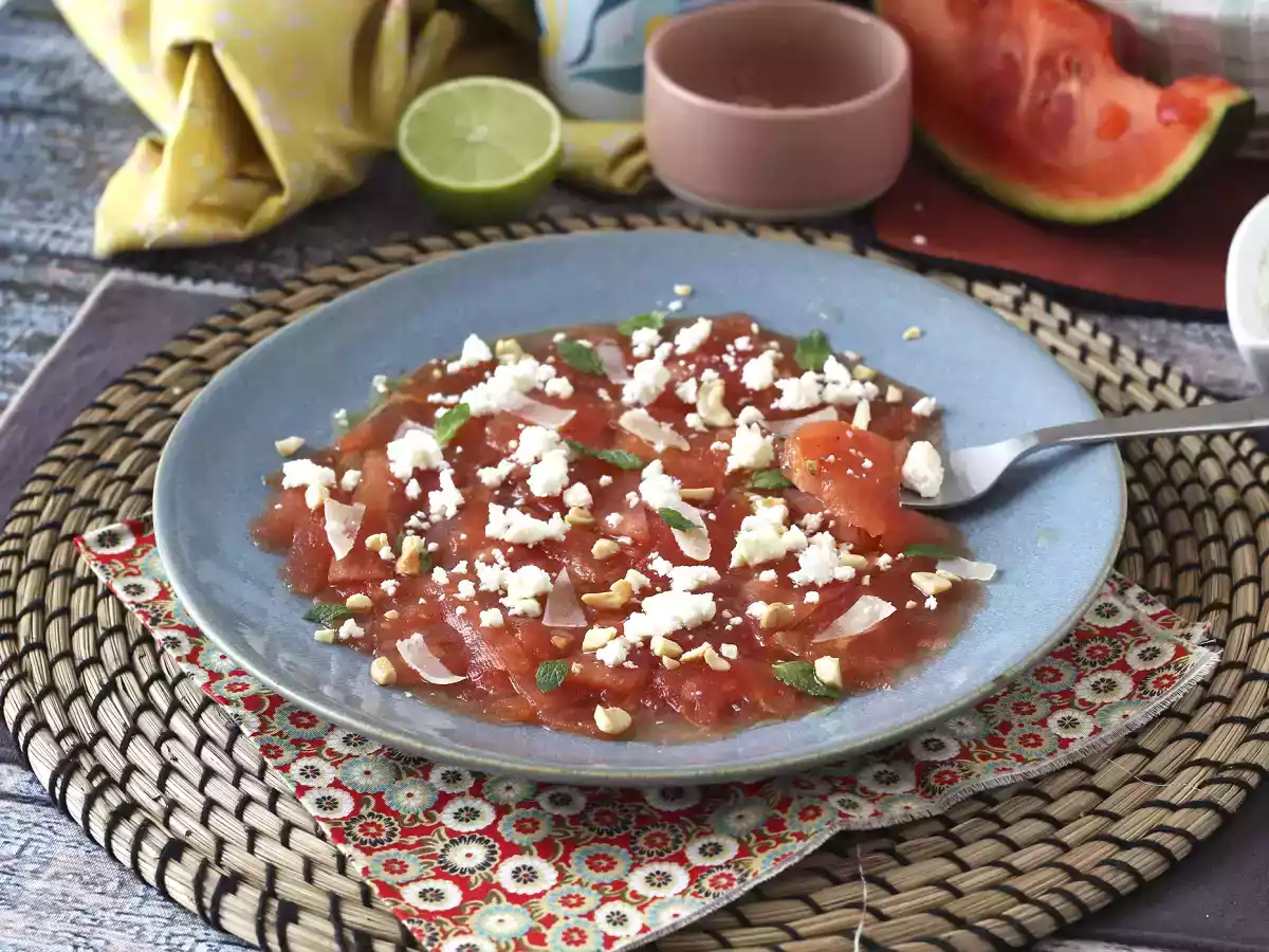 Vandmeloncarpaccio: den forfriskende sommerforret - foto 7