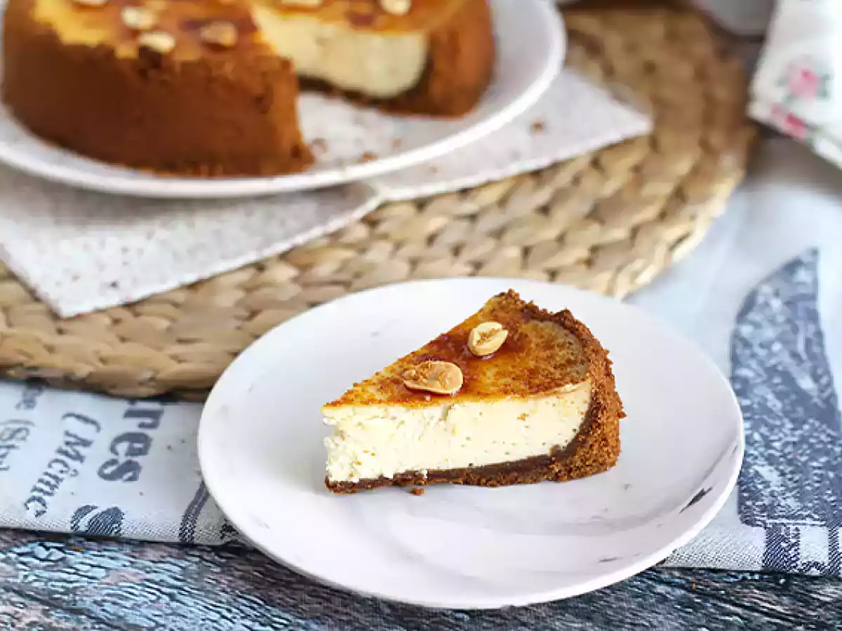Vanilje-ricotta-cheesecake