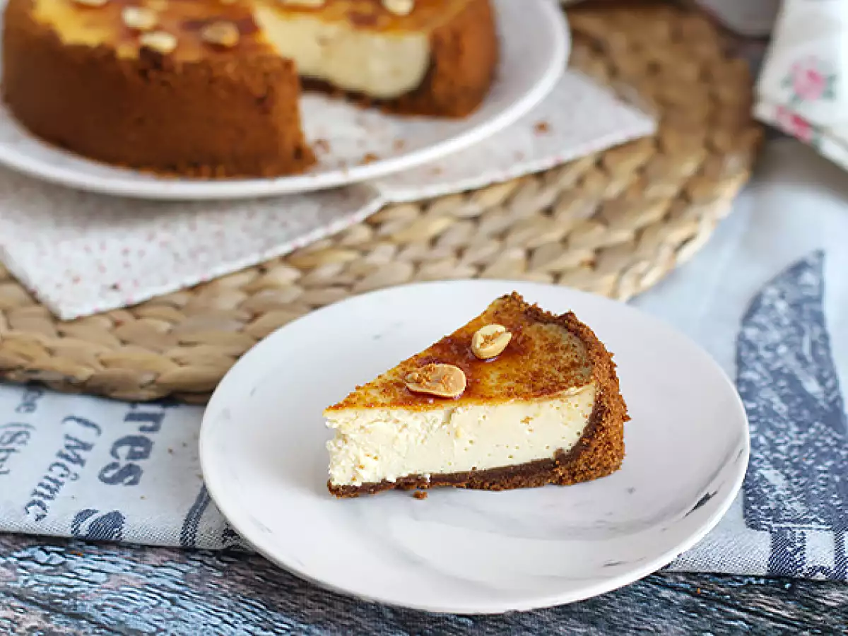 Vaniljecheesecake med ricotta
