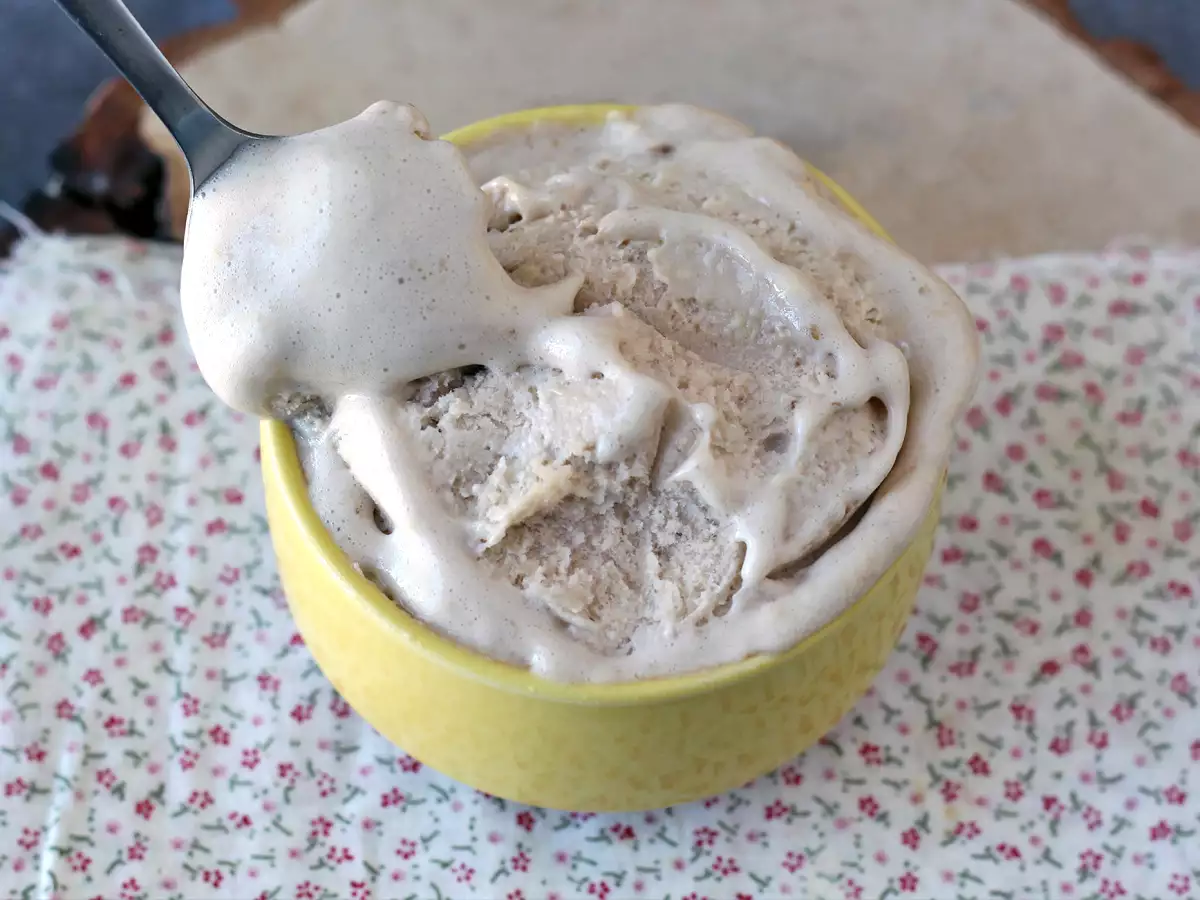 Vaniljevalleis med højt proteinindhold, hurtig og med 3 ingredienser! - foto 5