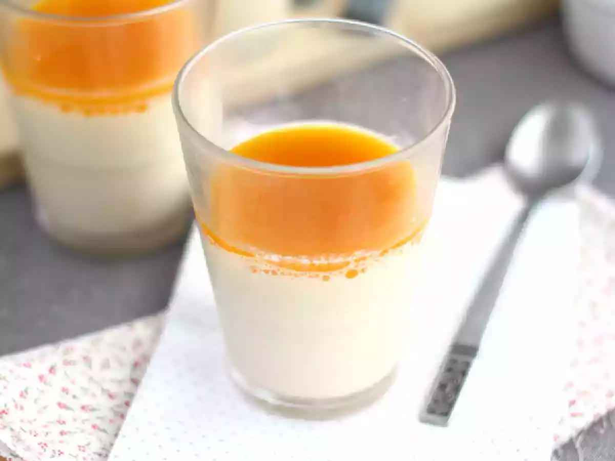 Vegansk panna cotta med kokosnød
