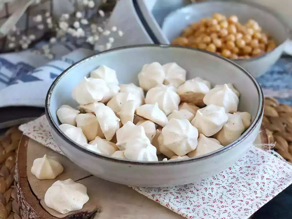Veganske marengs med aquafaba