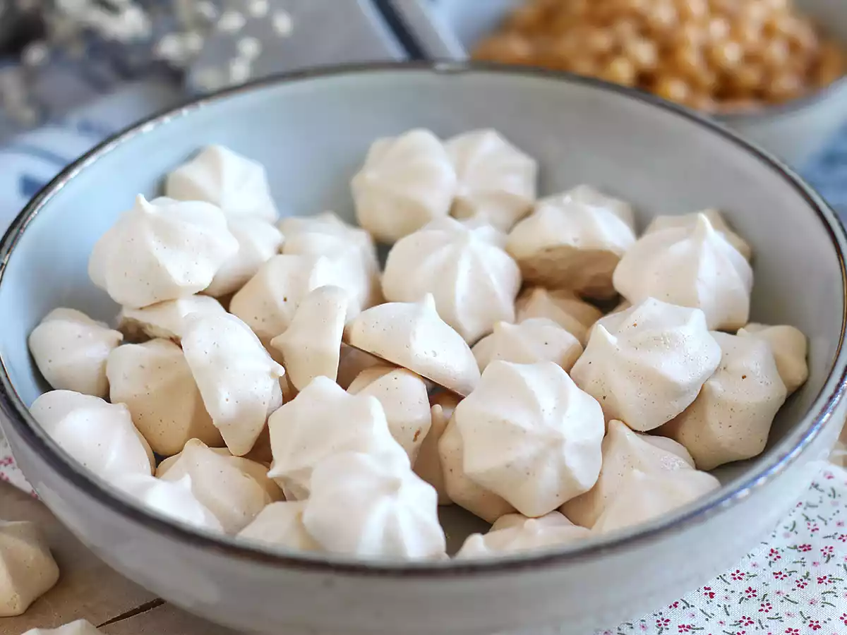 Veganske marengs med aquafaba - foto 3