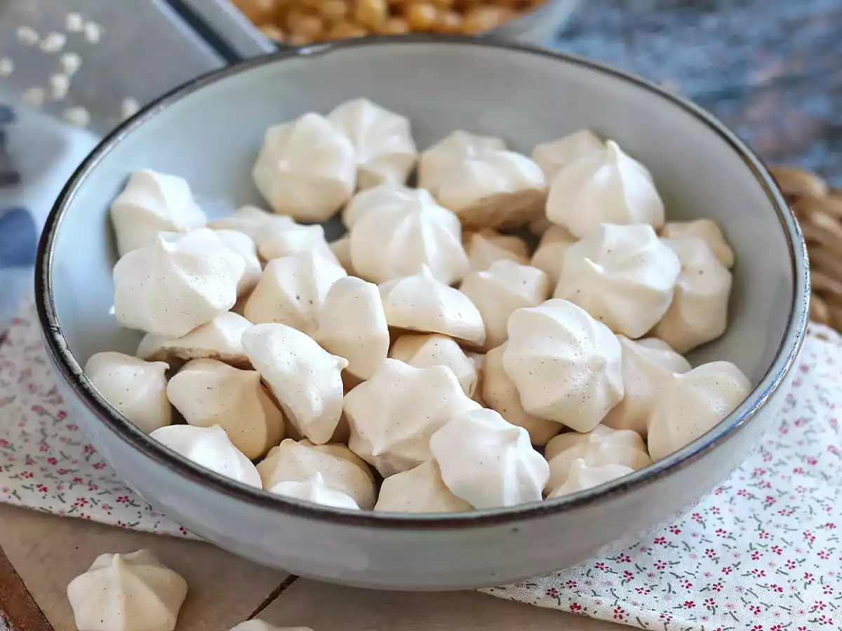 Veganske marengs med aquafaba - foto 6