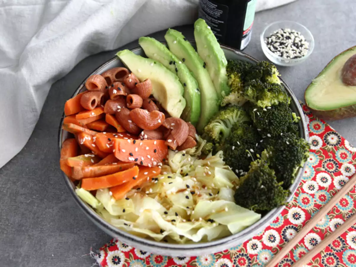 Vegetarisk Buddha bowl
