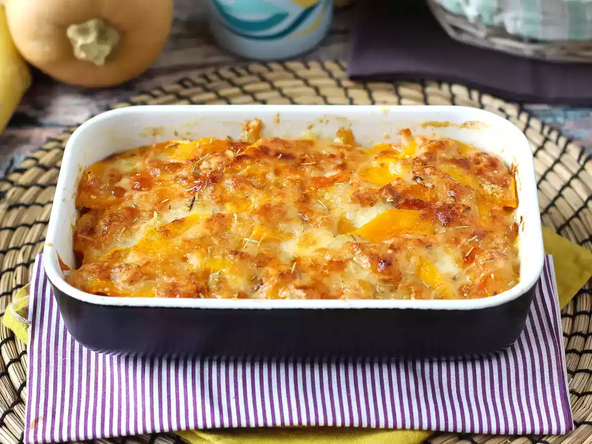 Vegetarisk græskar parmigiana - foto 2