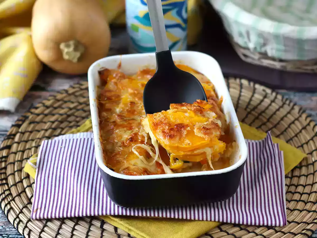 Vegetarisk græskar parmigiana - foto 4
