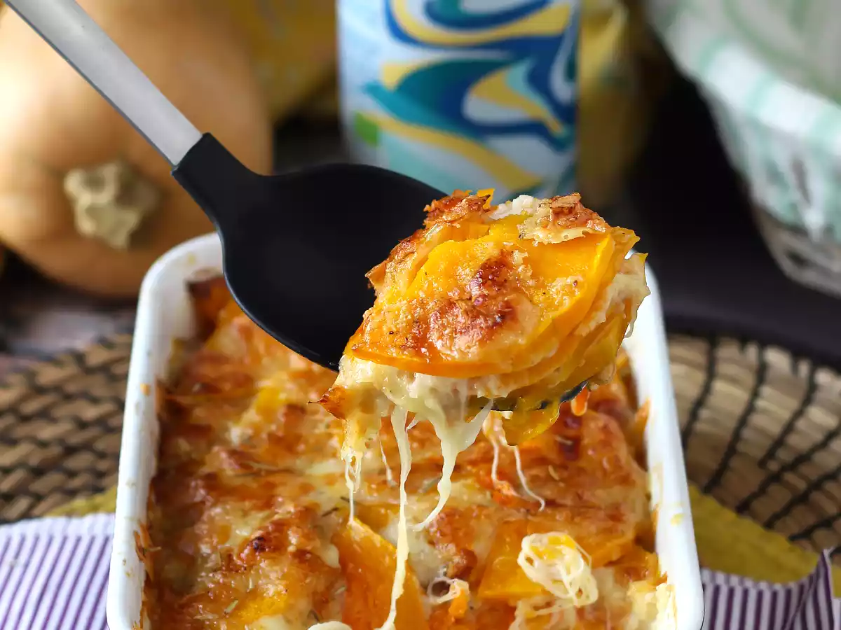 Vegetarisk græskar parmigiana - foto 5