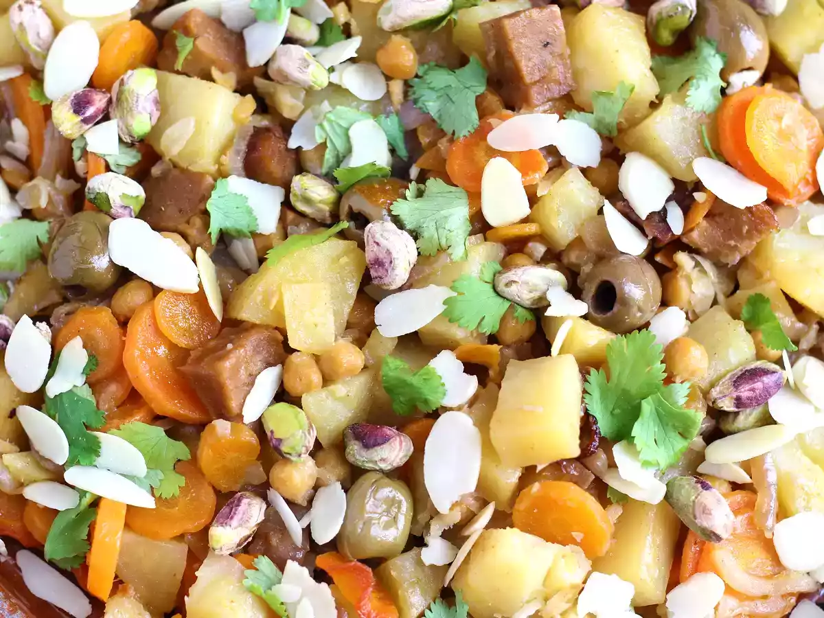 Vegetarisk tagine (lav seitan sammen med os!) - foto 4
