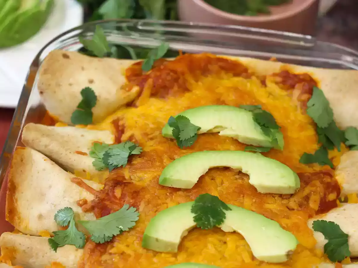 Vegetariske enchiladas - foto 2