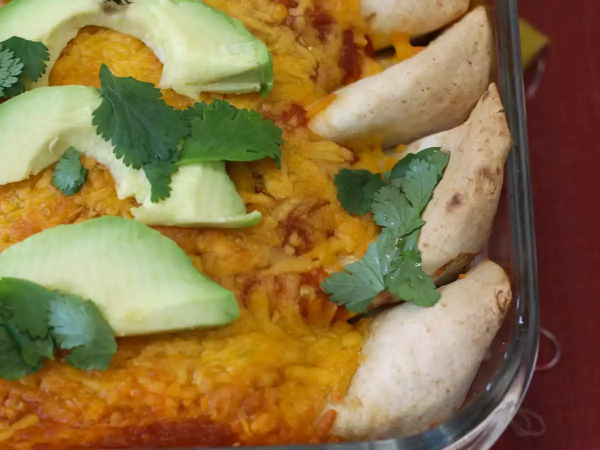 Vegetariske enchiladas - foto 5