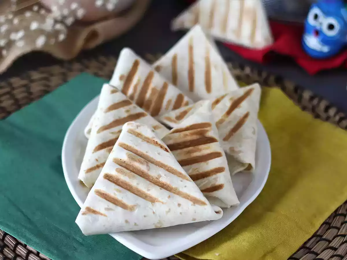 Vegetariske taco-samosaer