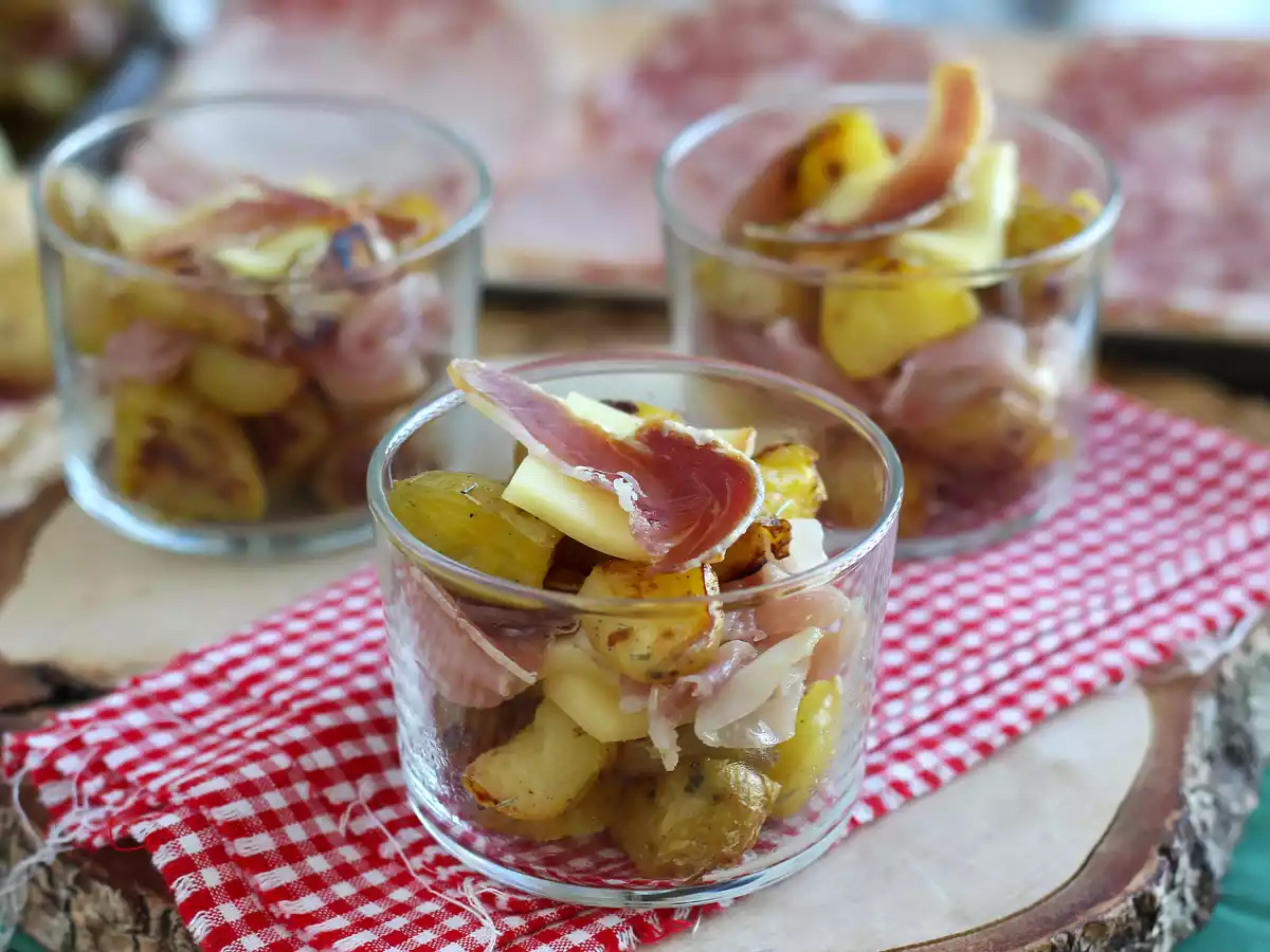 Verrines af raclette (uden apparat): kan også nydes som aperitif - foto 3