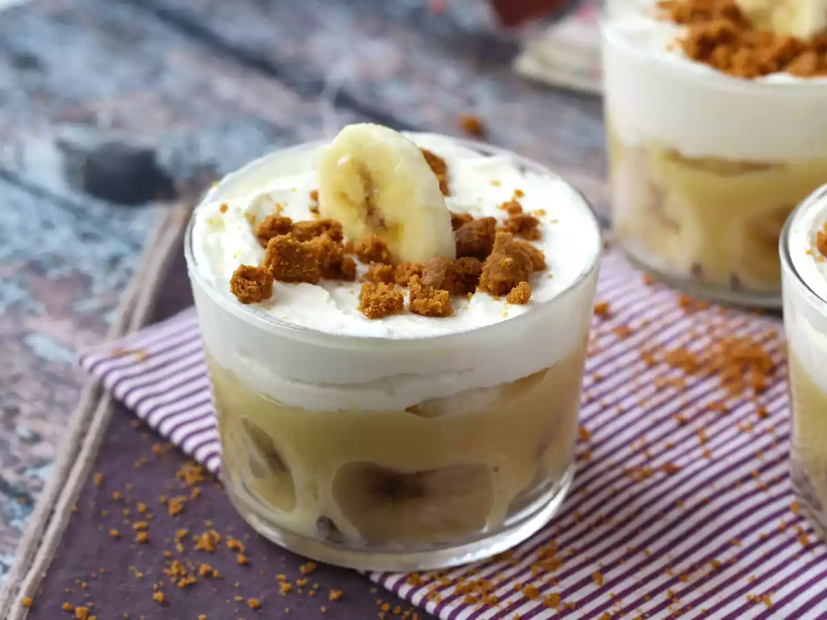 Verrines i banoffee-stil til fans af bananer og karamel - foto 2