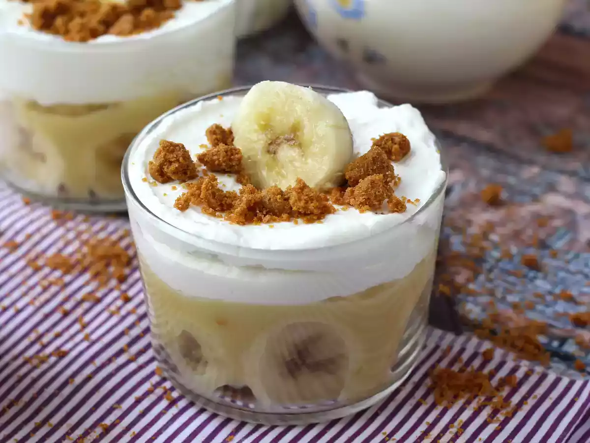 Verrines i banoffee-stil til fans af bananer og karamel - foto 4