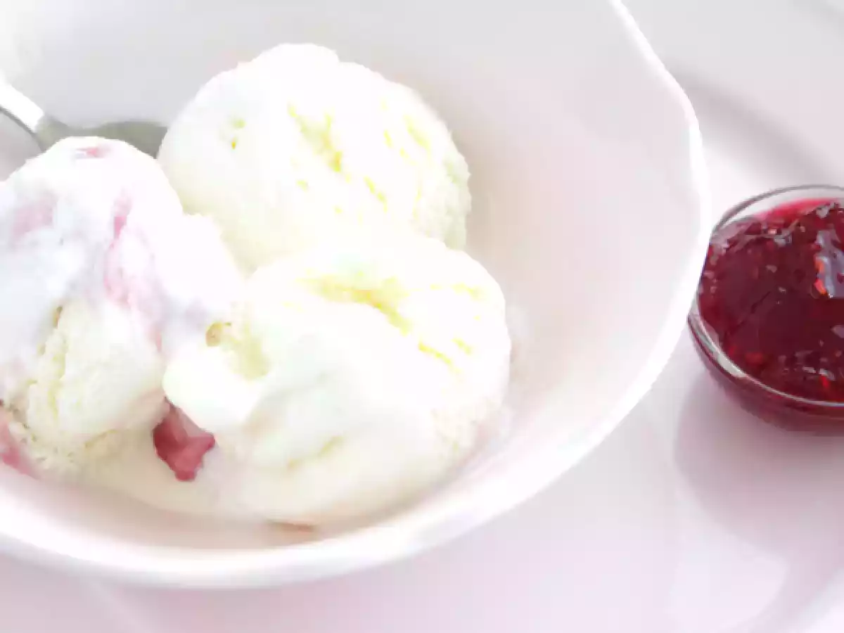 Yoghurt og hindbæris - foto 2